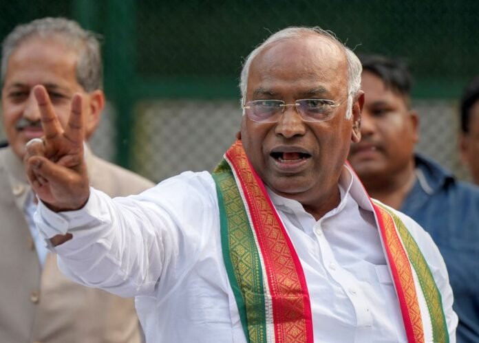 Mallikarjun Kharge's press conference