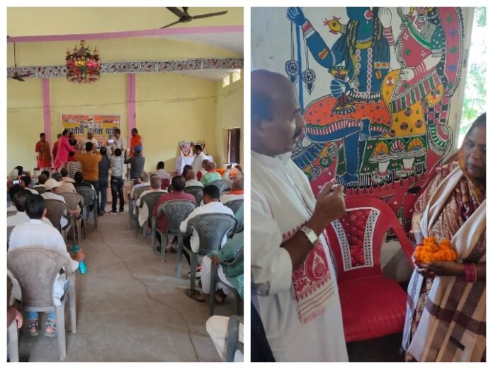 बिहार के चारदिवसीय दौरे पर रहे मंत्री विरेंद्र कुमार