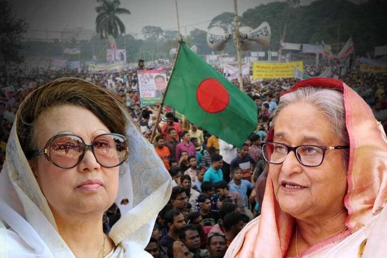 खालिदा की टीम ने बांग्लादेश में शुरू की 48 घंटे की हड़ताल!अशांति की आशंका है