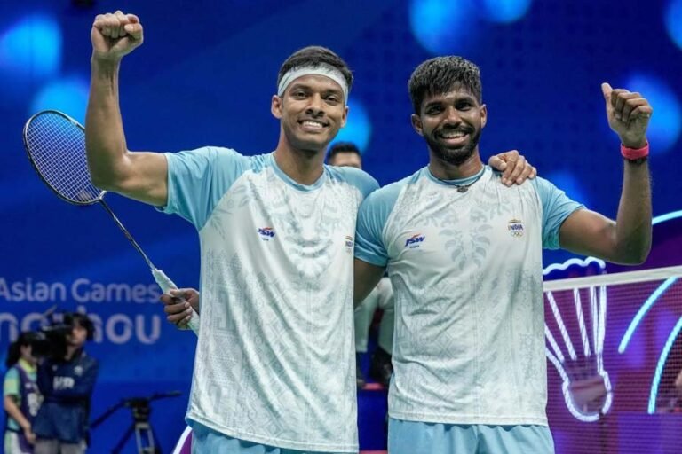 सात्विक-चिराग की जोड़ी बैडमिंटन में शीर्ष स्थान से बाहर, सिंधु, प्रणय एकल में शीर्ष 10 में