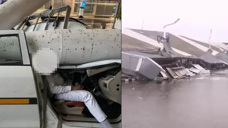 धराशाही हुए एयरपोर्ट के बारे में क्या बोला विपक्ष ?