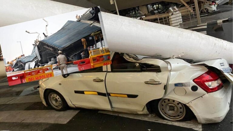 जब आईजीआई एयरपोर्ट की छत भड़बड़ा कर गिरी?