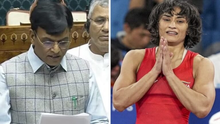 महिला कुश्तीबाज विनेश फोगाट के लिए क्या बोल खेल मंत्री?