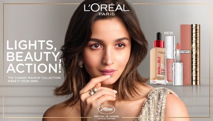 L'Oréal Paris Marks 28 Years at Festival de Cannes with Alia Bhatt's Debut L'Oréal Paris