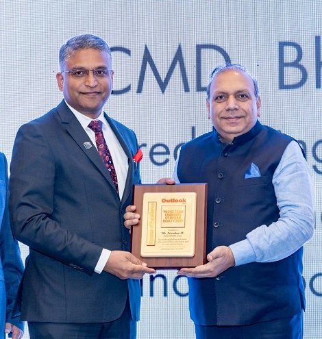 Sarveshaa SB, Chairman & Managing Director, BHADRA Group, Recognized Among the 'Young Game Changers of Indian Realty 2025' by Outlook Group