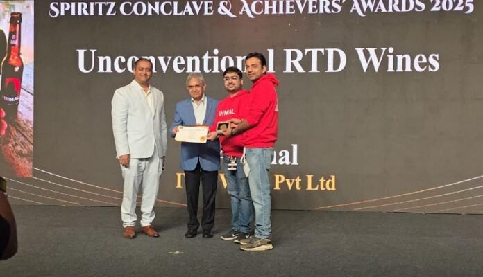 India's Naturally Made Apple Cider, ANIMAL, Wins Gold in the Blind Tasting Category AT Spiritz 2025