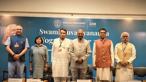 Kaivalyadhama Honours Three Yoga Luminaries with Swami Kuvalyananda Yoga Puruskar 2025