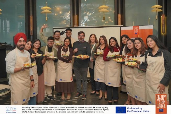 European Union's "Full of Character" Campaign Celebrates a Flavourful French Cheese & Indian Street Food Fusion in Delhi