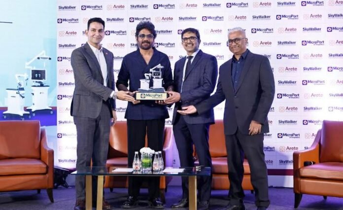 Twin States' First SkyWalker™ Orthopedic Robotic System Launched at Arete Hospitals, Hyderabad
