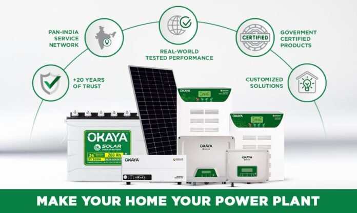 Okaya Strengthens Its Solar Portfolio with Integrated, India-Ready Energy Solutions