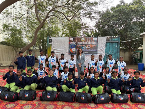 "Lift for Life – From Kettlebell to Confidence," M3M Foundation Distributes Sports Kits to Young Athletes at SSST College, Shirdi