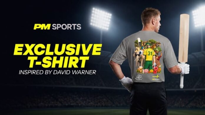 Parimatch Sports Drops Limited T-Shirt Inspired by David Warner