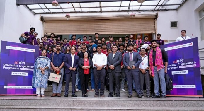 Chitkara University Hosted the AIKosh University Engagement Programme Under IndiaAI Mission, 250 CSE-AI Students Participated