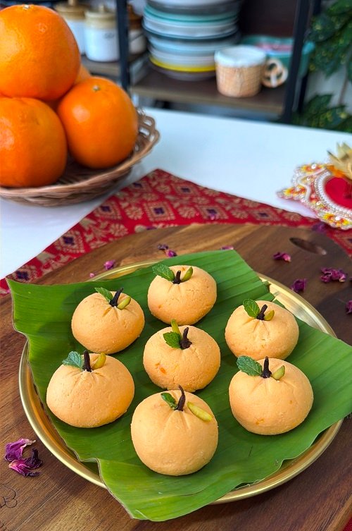 Add a Citrusy Twist to Rakhi with Orange Sandesh
