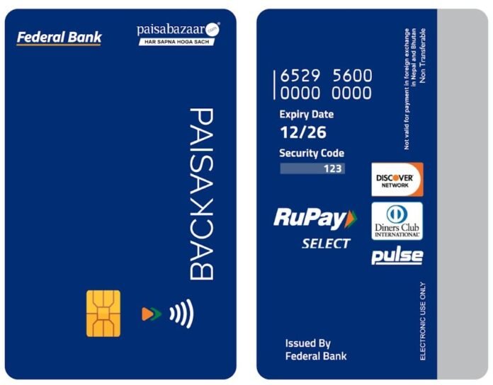 Paisabazaar and Federal Bank Launch Paisaback RUPAY Credit Card with 7.5% Cashback on Grocery Spends