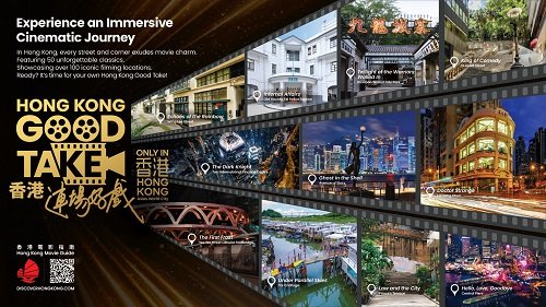 Hong Kong Tourism Board Unveils "Hong Kong Good Take", Inviting Travellers to Explore 100+ Iconic Filming Locations